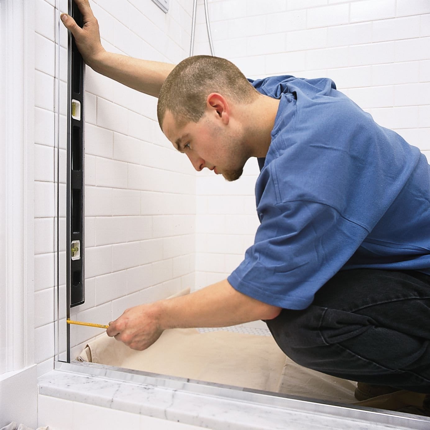 shower door instalation