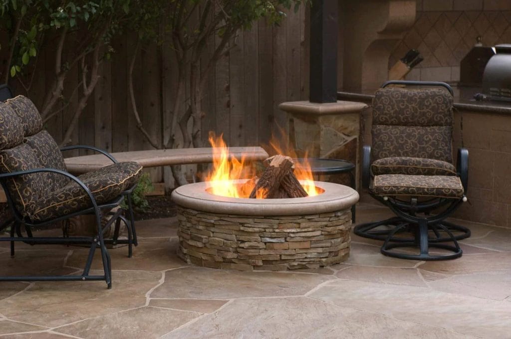 contractors model firepit
