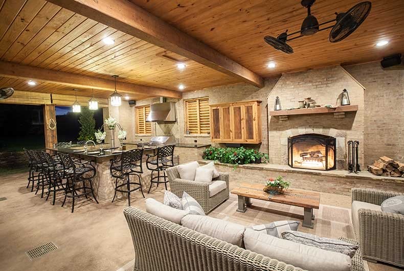outdoor patio