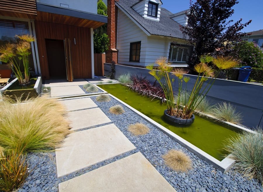 walkway landscaping