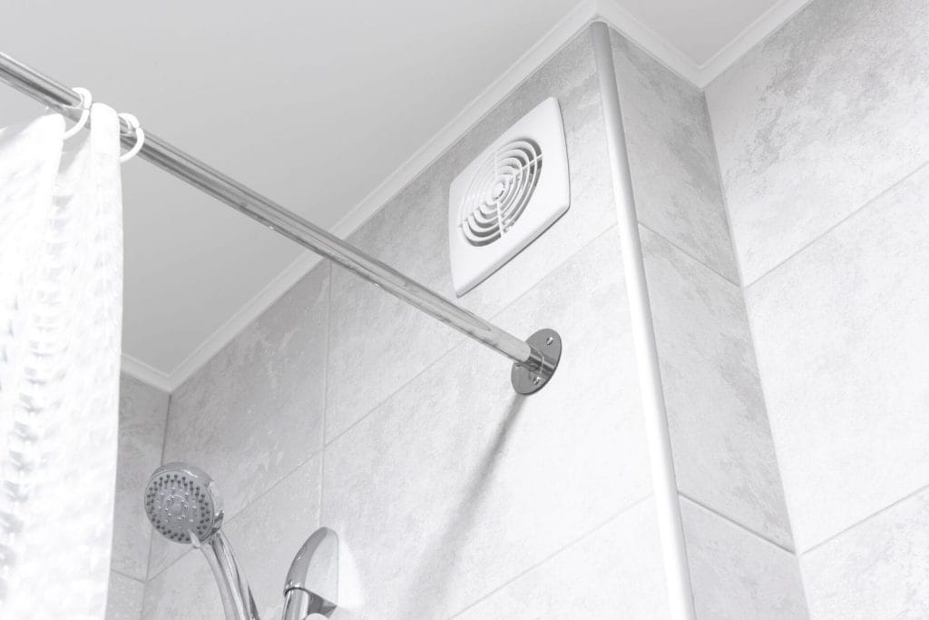 bathroom fan installation keystone
